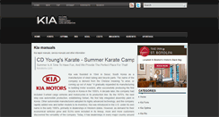 Desktop Screenshot of kiamanuals.org